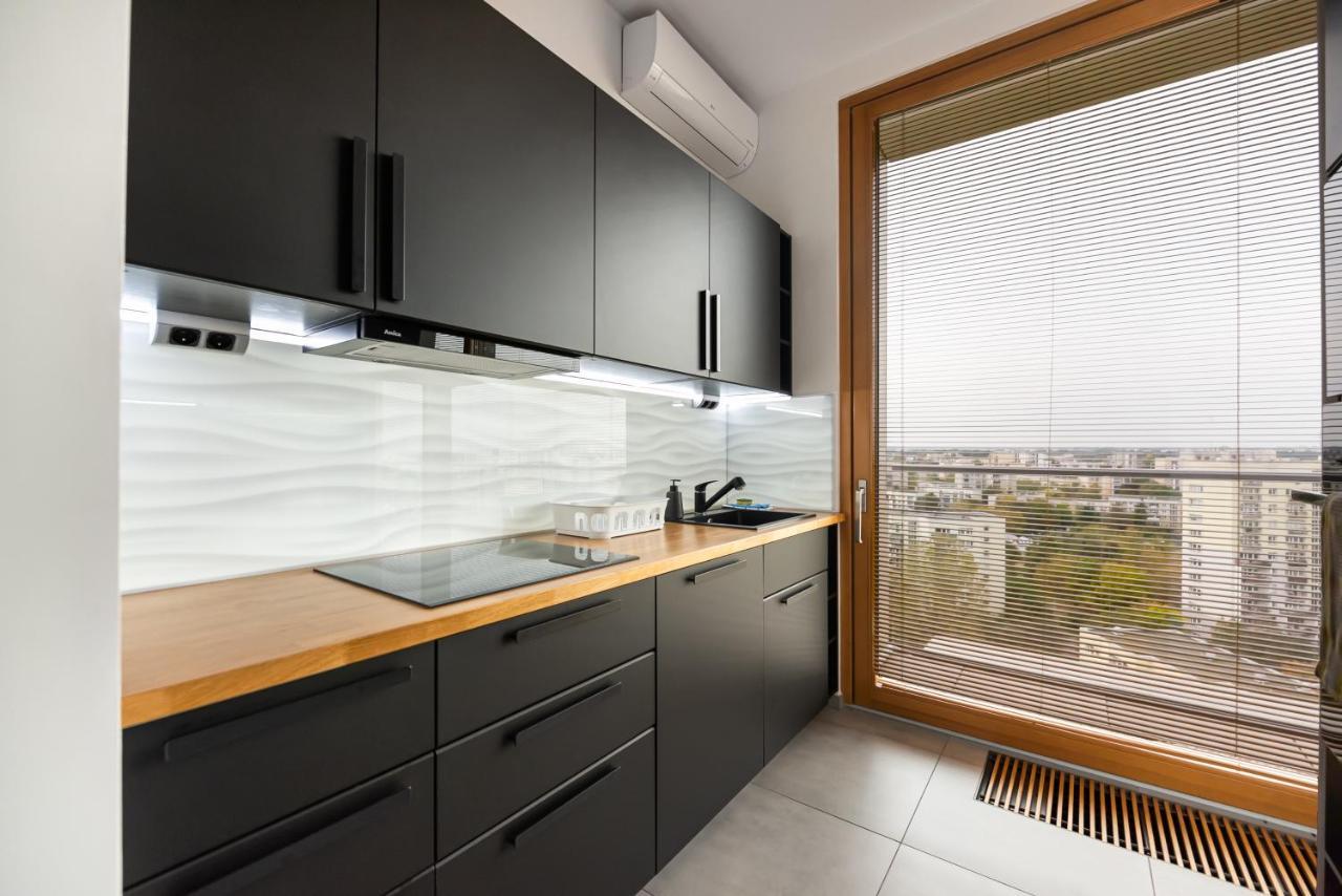 Metro Imielin 13Th Floor Apartment Warschau Exterior foto